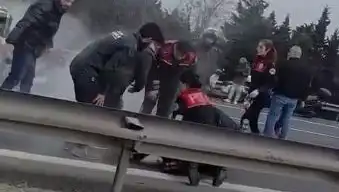 TEM Otoyolu'nda Zincirleme Kaza: Dört Polis de Yaralı!