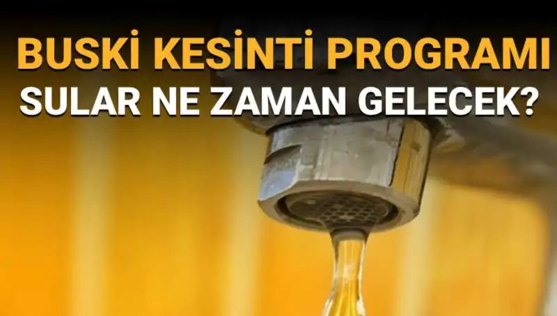 Bursa Nilüfer'de Sular Ne Zaman Gelecek? İşte Merak Edilen Program!